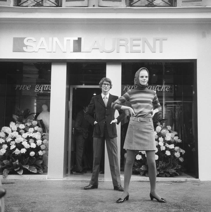 cửa hàng ready-to-wear đầu tiên của saint laurent