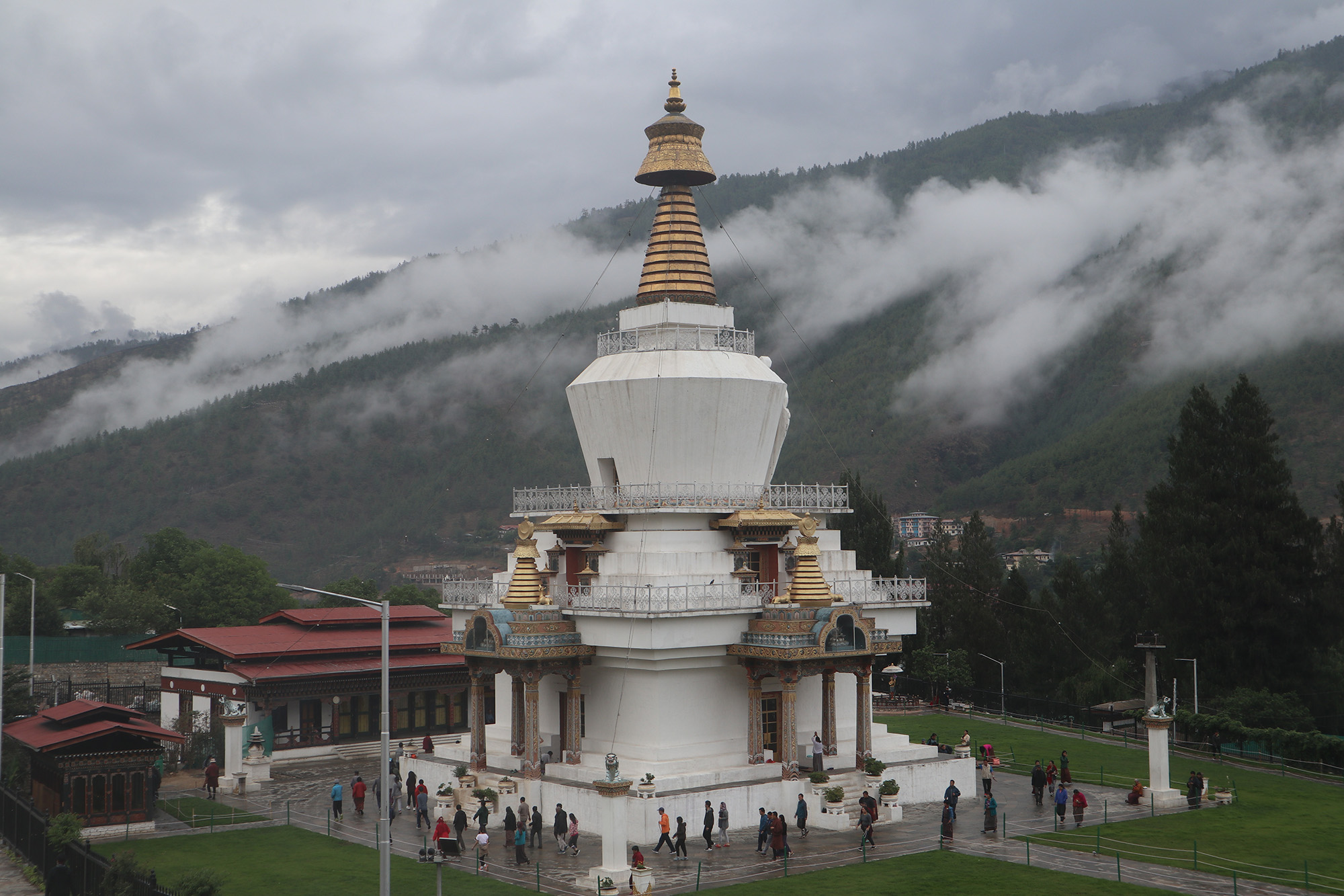 bhutan đài tưởng niệm chorten