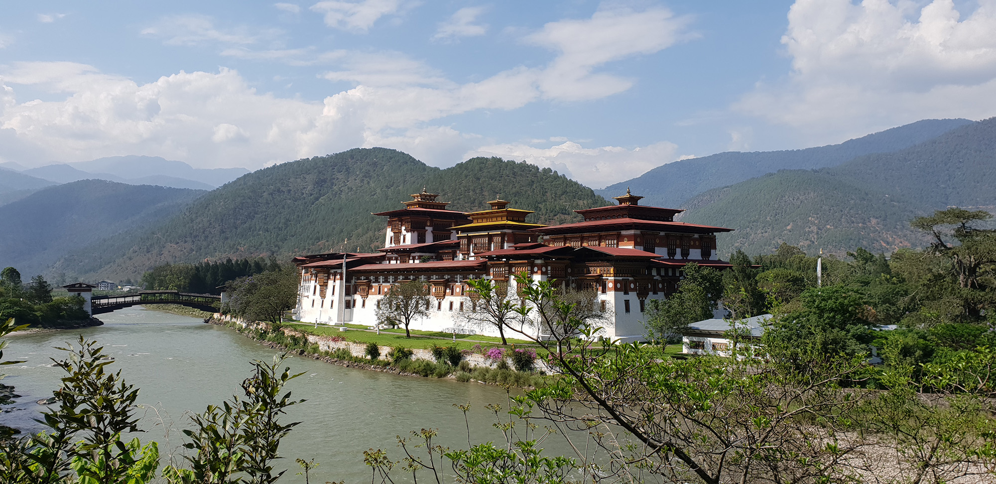 bhutan pháo đài bhutan