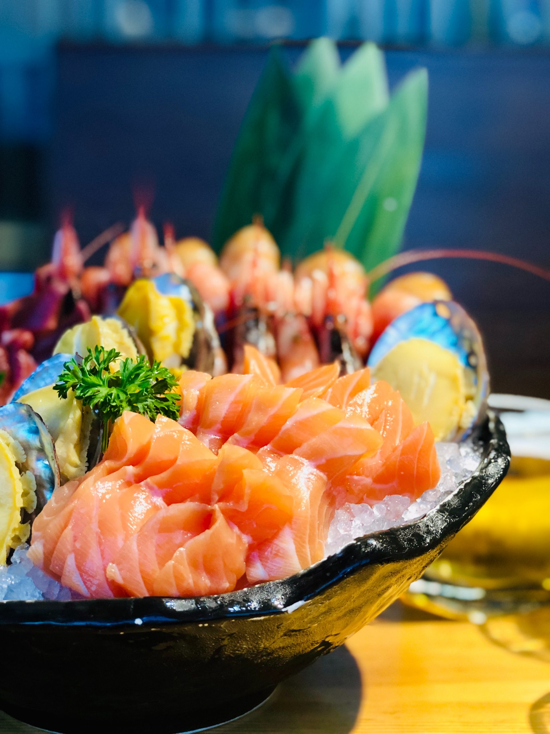 sashimi cá hồi 