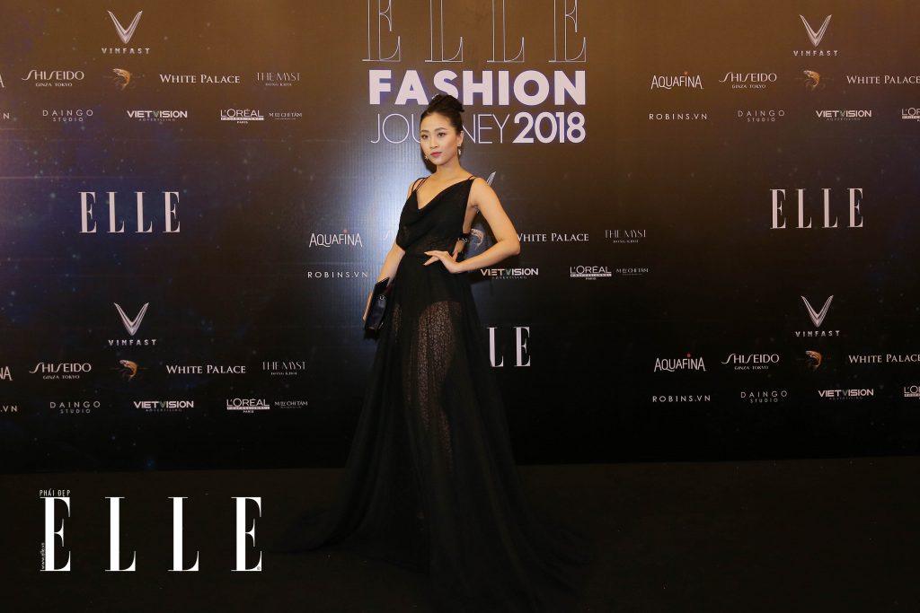 liêu hà trinh elle fashion show 2018