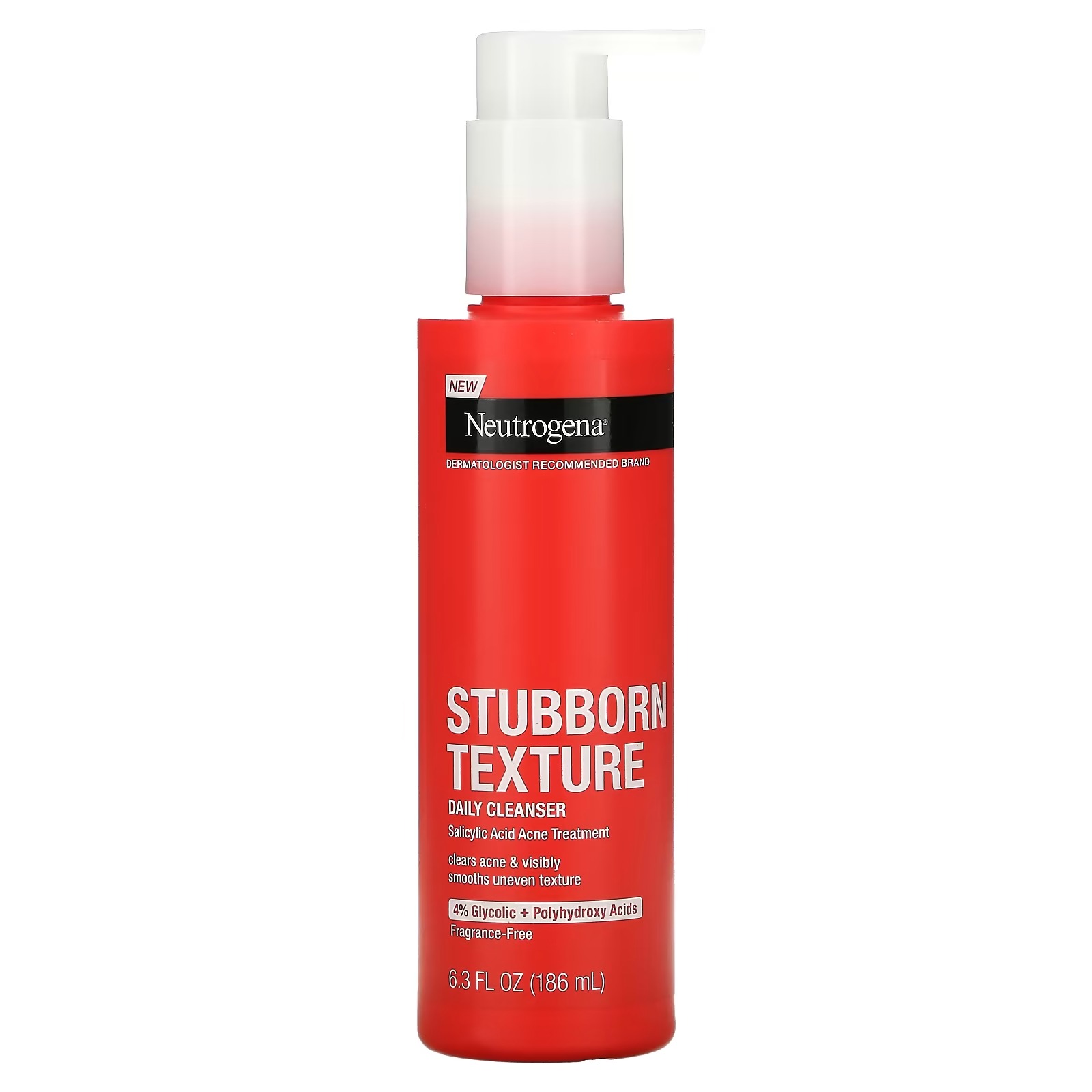 sữa rửa mặt trị mụn Stubborn Texture của Neutrogena