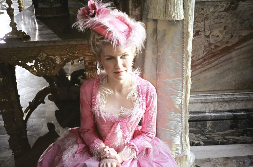 Marie Antoinette pink dress