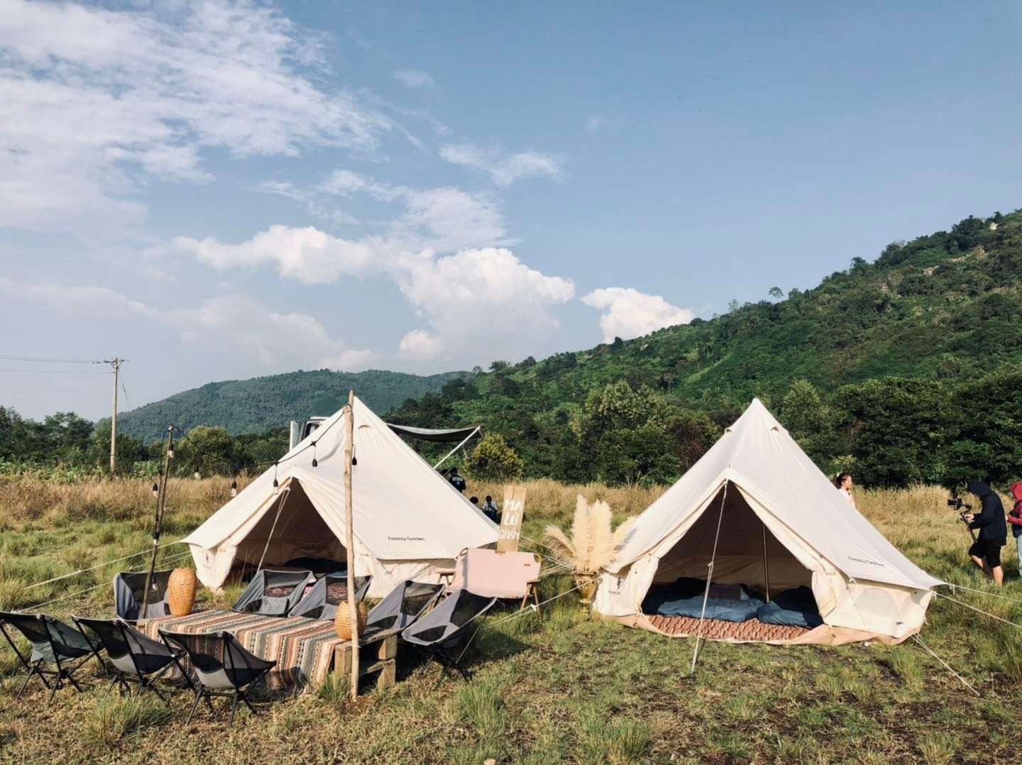 Lều dã ngoại ma lữ quán camping