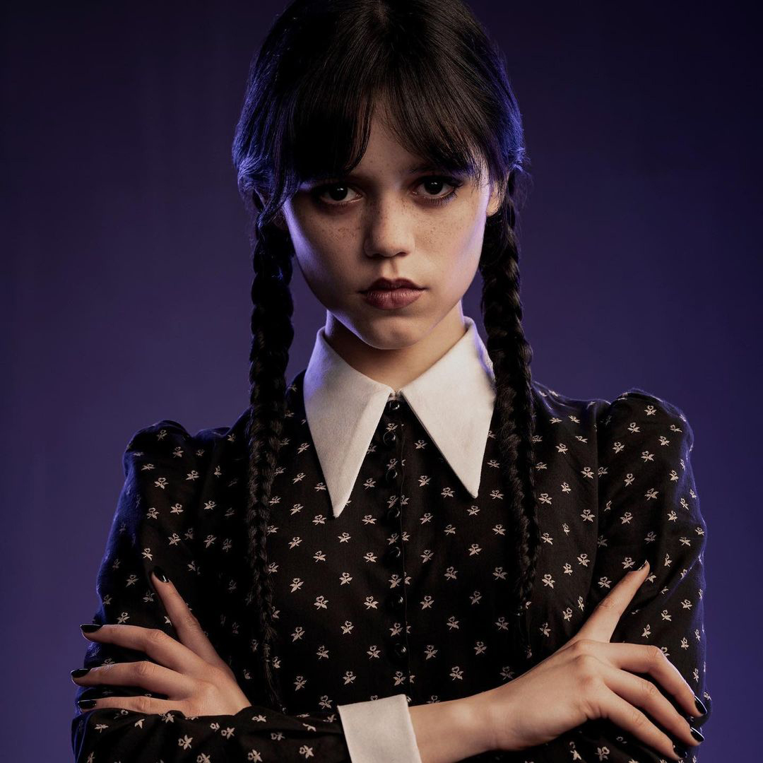 Wednesday Addams trong phim Wednesday Netflix