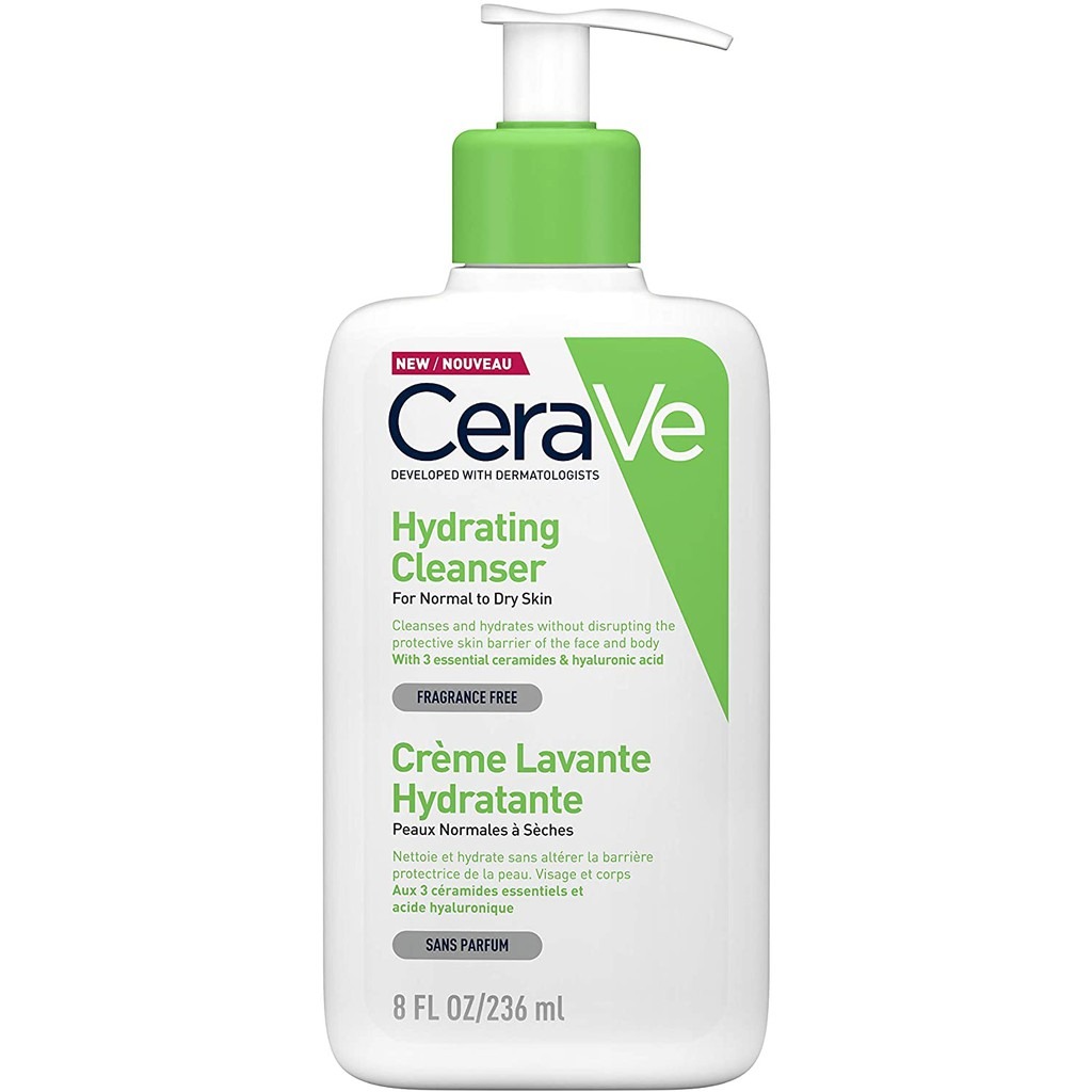 Sữa rửa mặt CeraVe Hydrating Facial Cleanser 