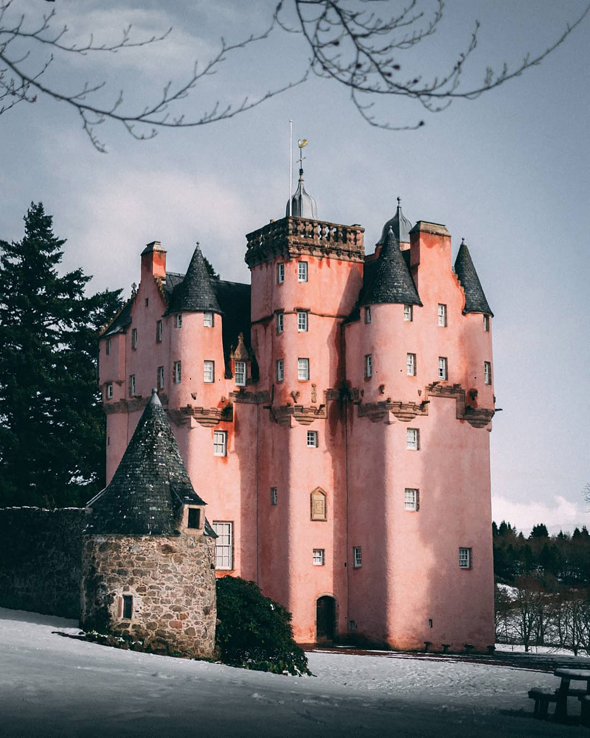 địa điểm lâu đài scotland