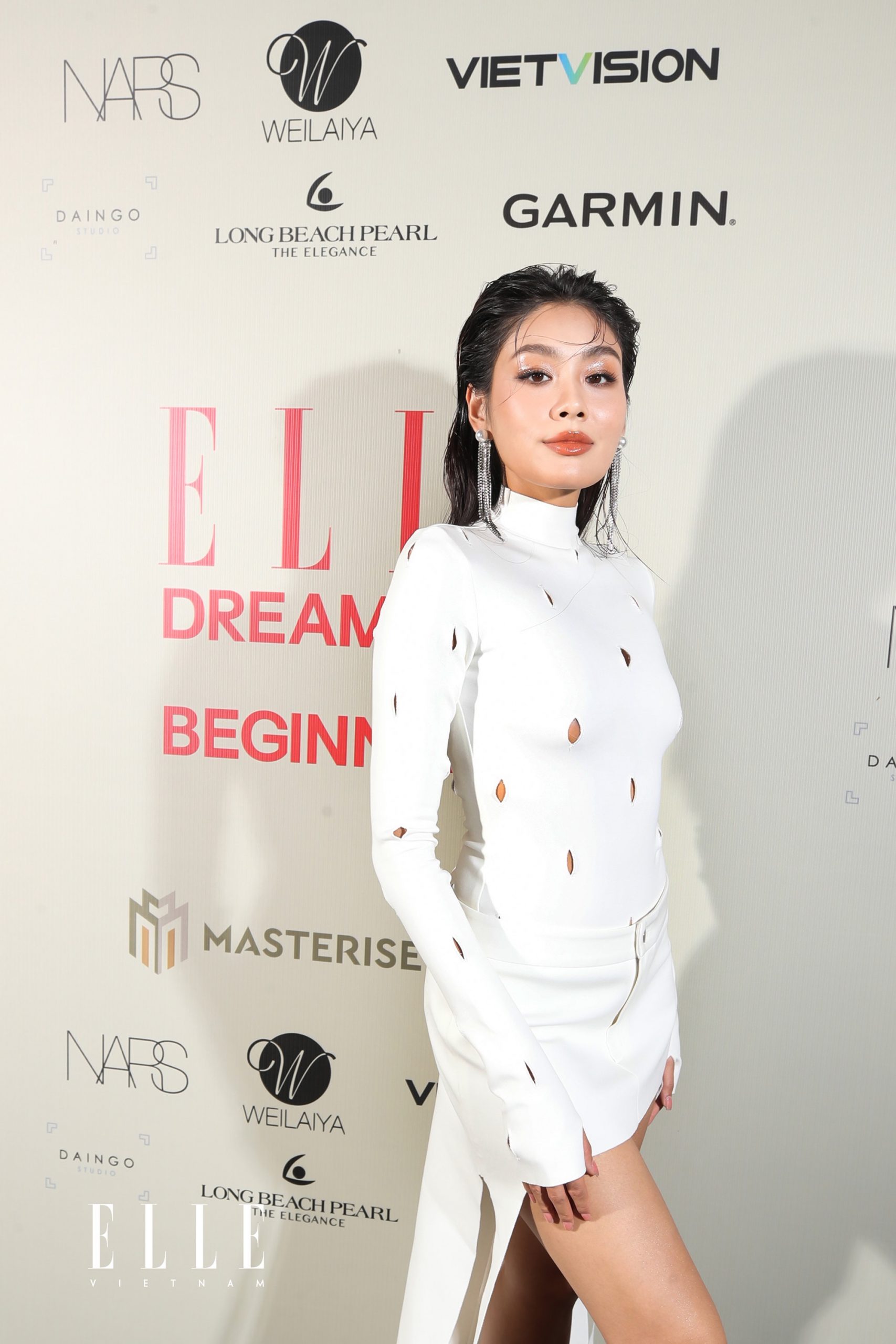 Thảo Nhi Lê tại elle fashion show 2022