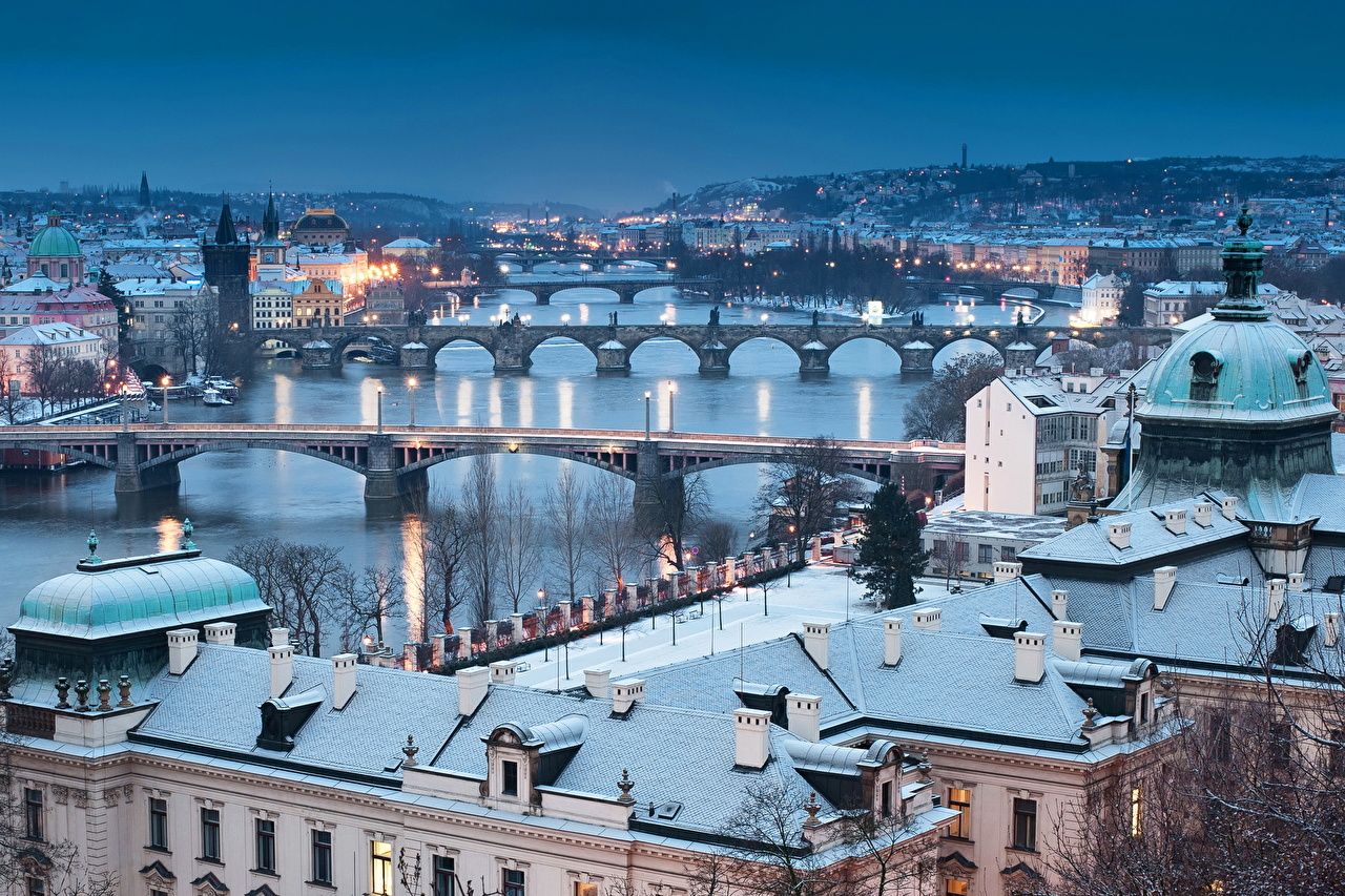 du lịch mùa đông prague czech republic
