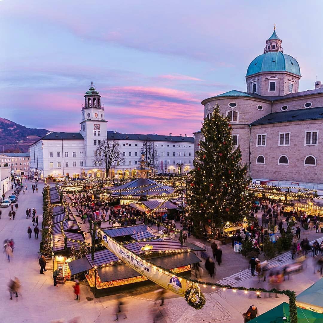 du lịch mùa đông salzburg austria