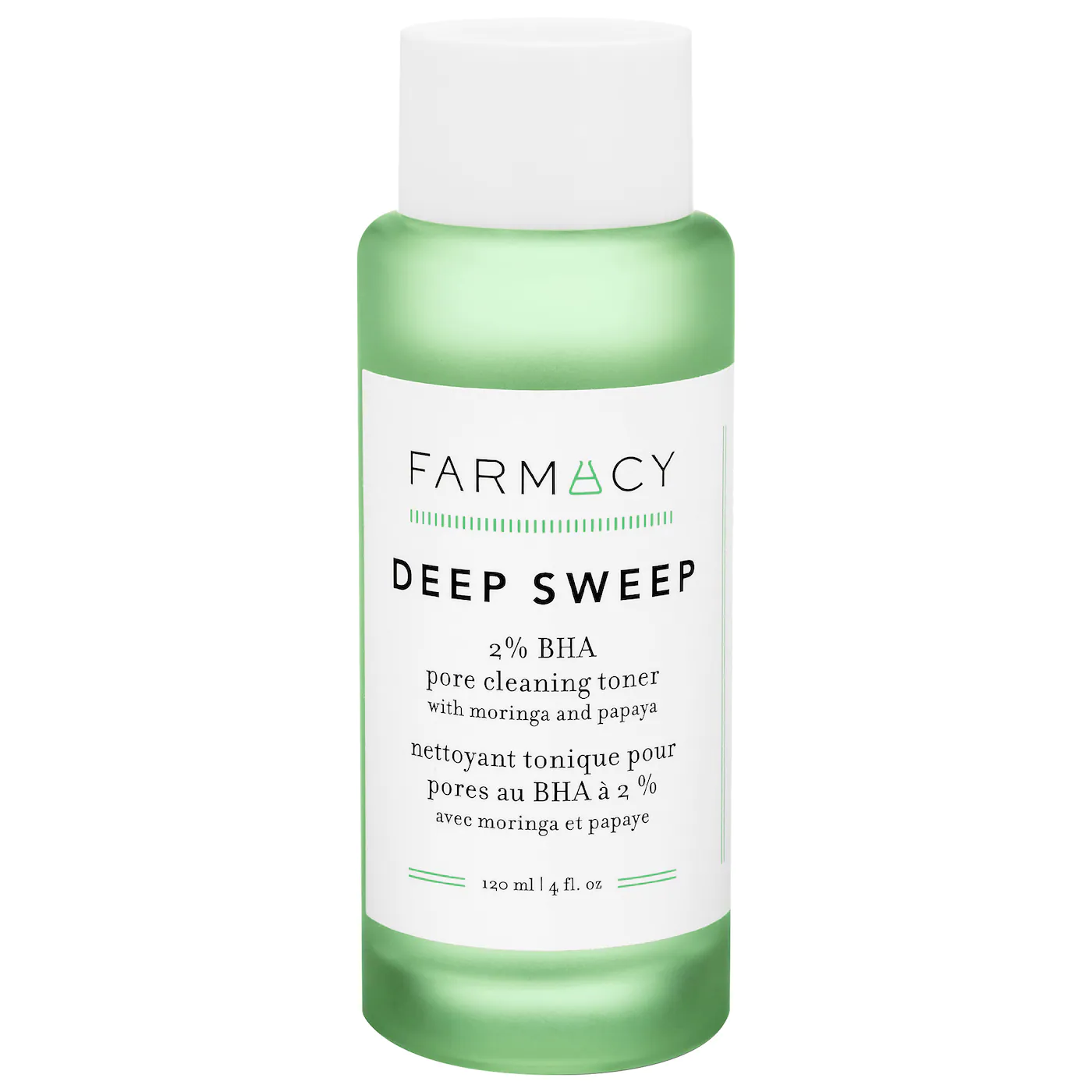 FARMACY DEEP SWEEP 2% BHA PORE CLEANING TONER WITH MORINGA + PAPAYA