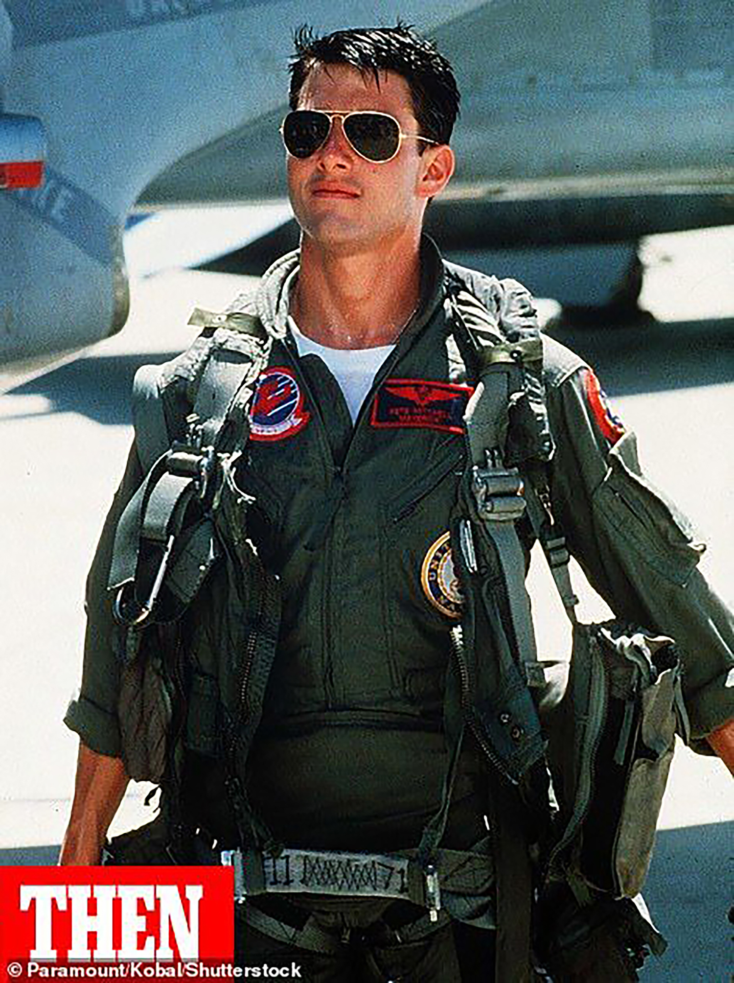 Tom Cruise mặc bomber Alpha Industries