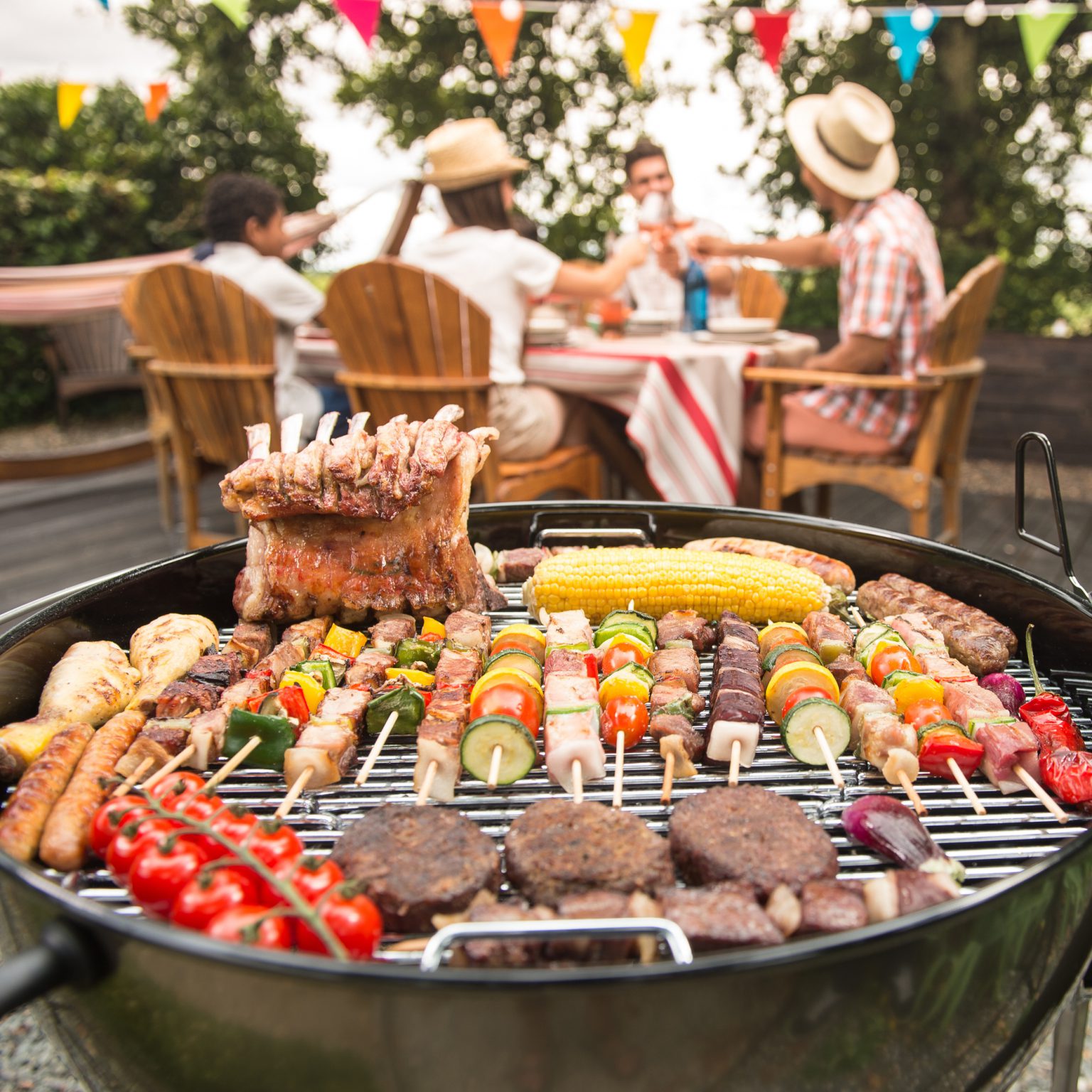 BBQ trong tiệc năm mới 