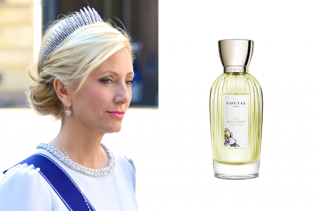 nước hoa của Marie-Chantal: Eau D'Hadrien  Annick Goutal