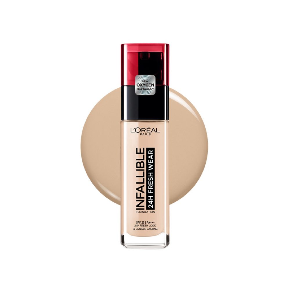 L'Oreal Infallible 24H Fresh Wear Foundation là kem nền đến từ thương hiệu L’Oréal Paris.