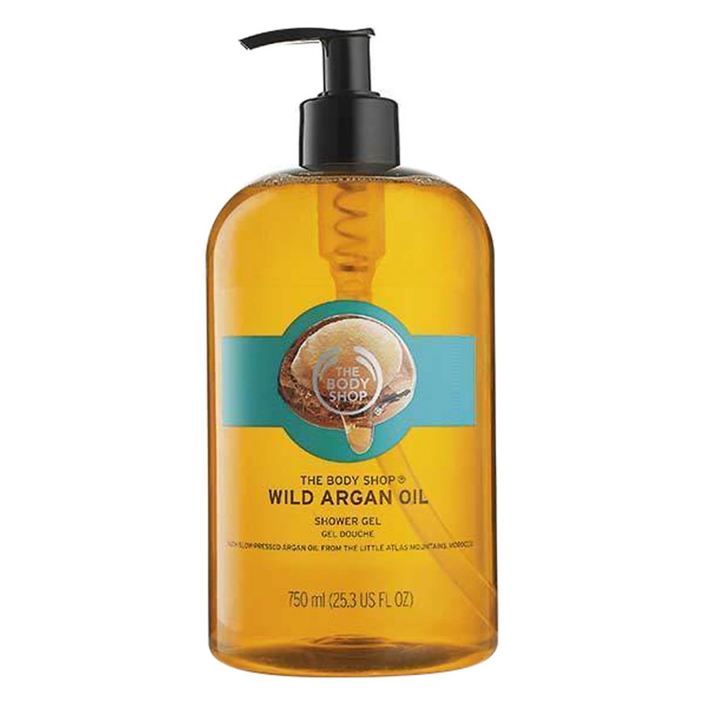 Dầu tắm The Body Shop Wild Argan Oil Shower Gel ELLE