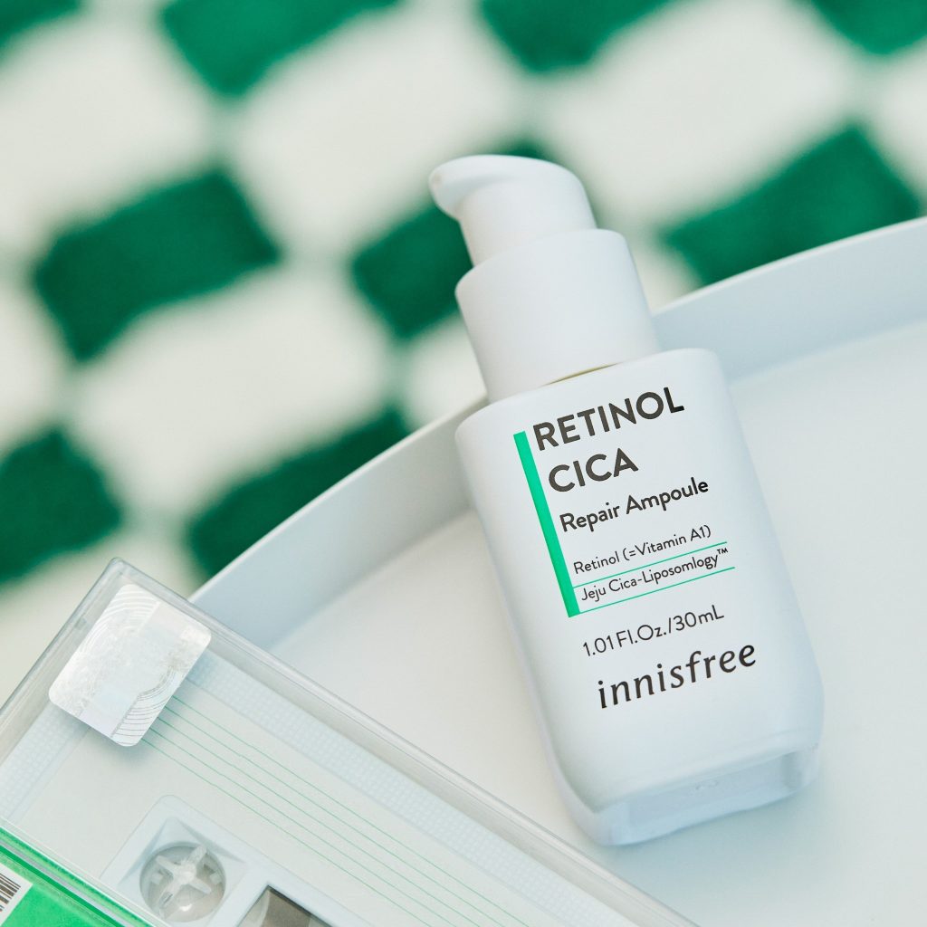 Tinh chất phục hồi INNISFREE Retinol Cica Repair Ampoule tham gia đề cử “Sản phẩm chống lão hóa tốt nhất năm” tại ELLE Beauty Awards 2023