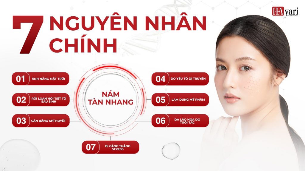 Nguyên nhân chính gây ra nám da không thể bỏ qua tia UV từ ánh nắng mặt trời