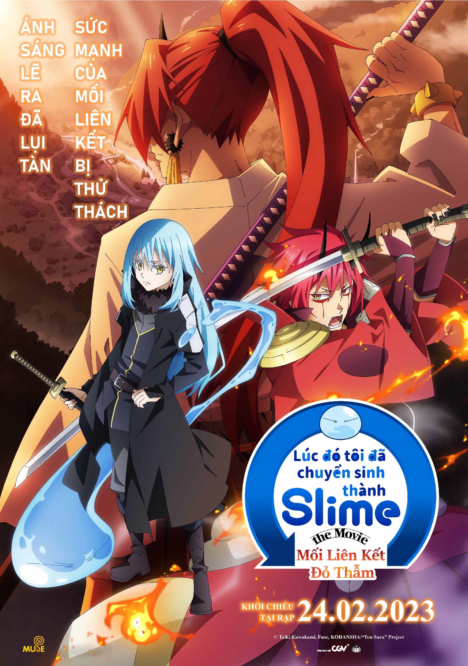 anime lúc đó tôi đã chuyển sinh thành Slime