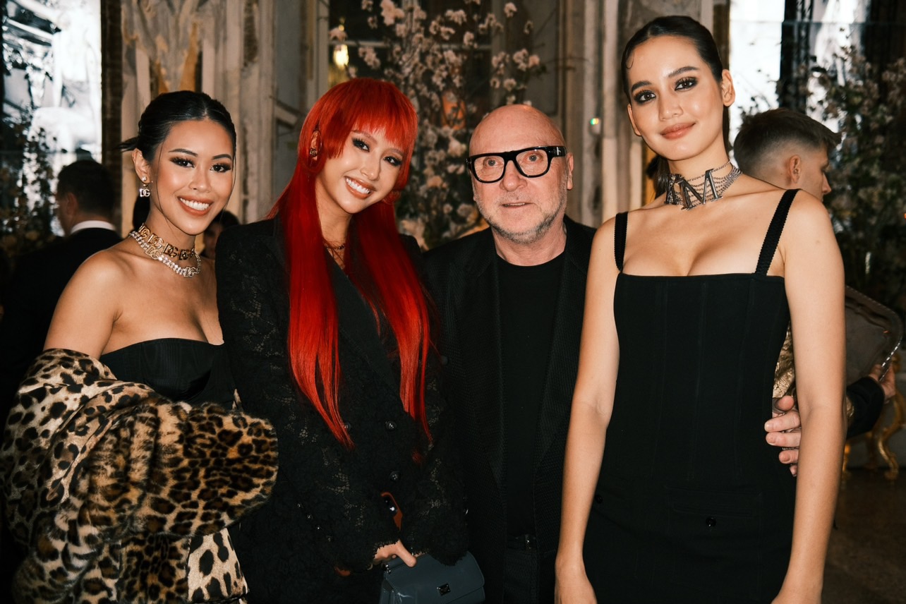 quỳnh anh shyn chụp ảnh cùng domenico dolce