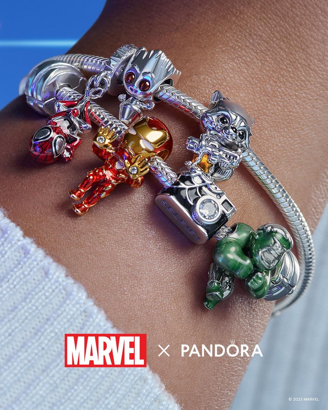 @theofficialpandora vòng charm marvel