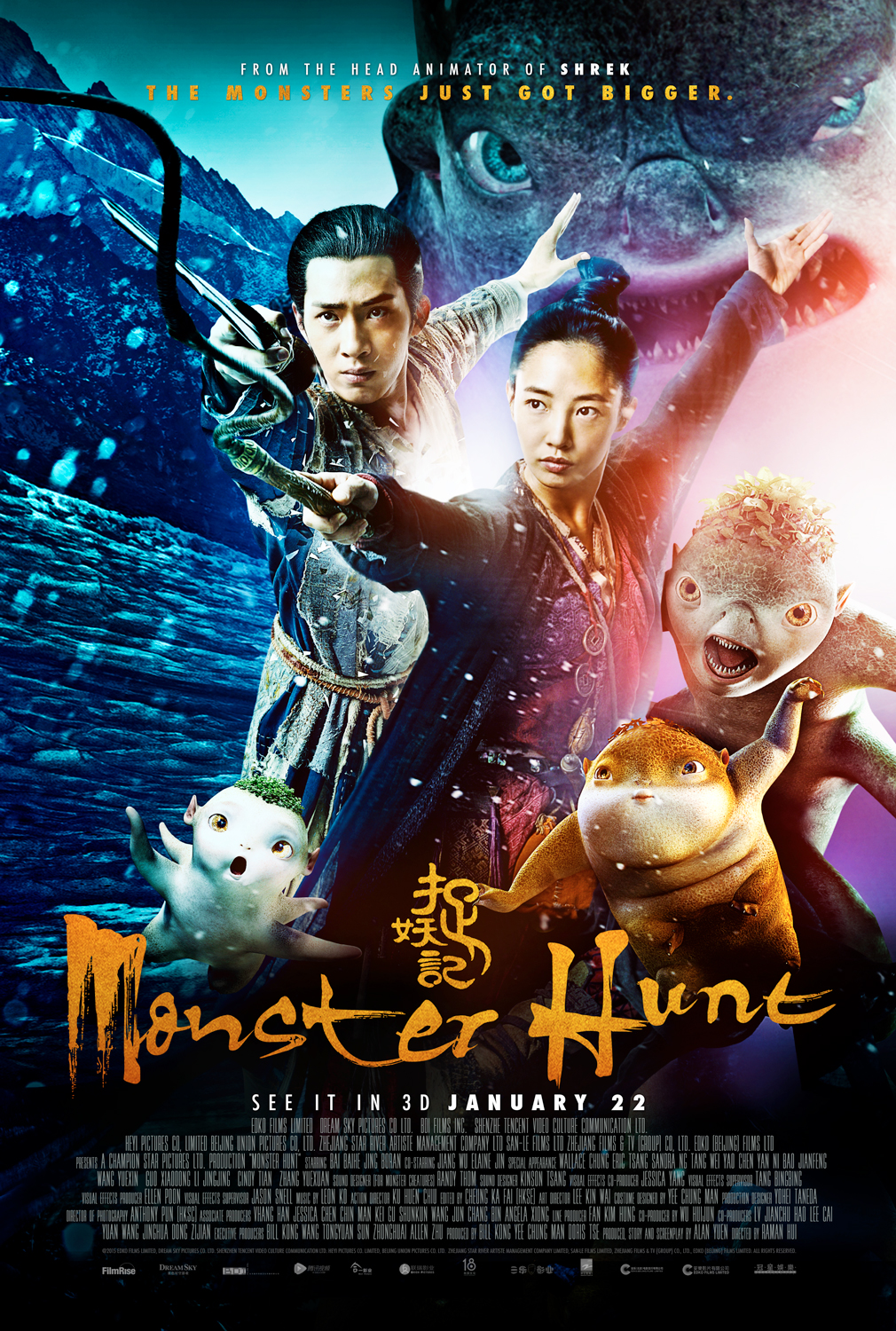 Truy Lùng Quái Yêu Monster Hunt tỉnh bách nhiên