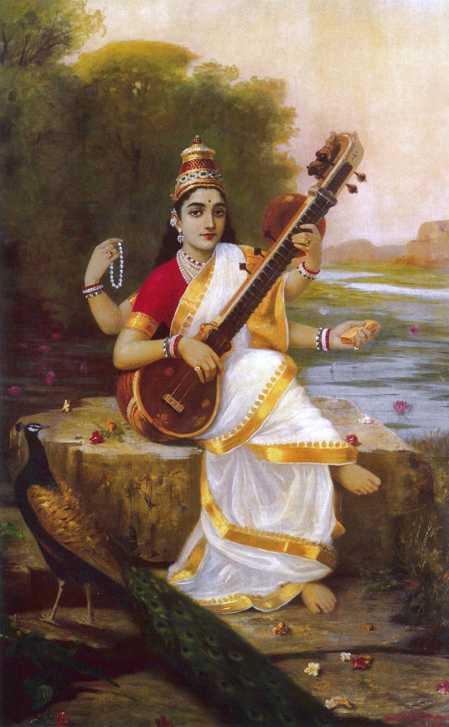 nữa thần saraswati