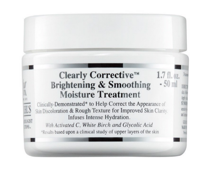 Kiehl’s Clearly Corrective™ Brightening & Smoothing Moisture Treatment có chức năng dưỡng trắng 