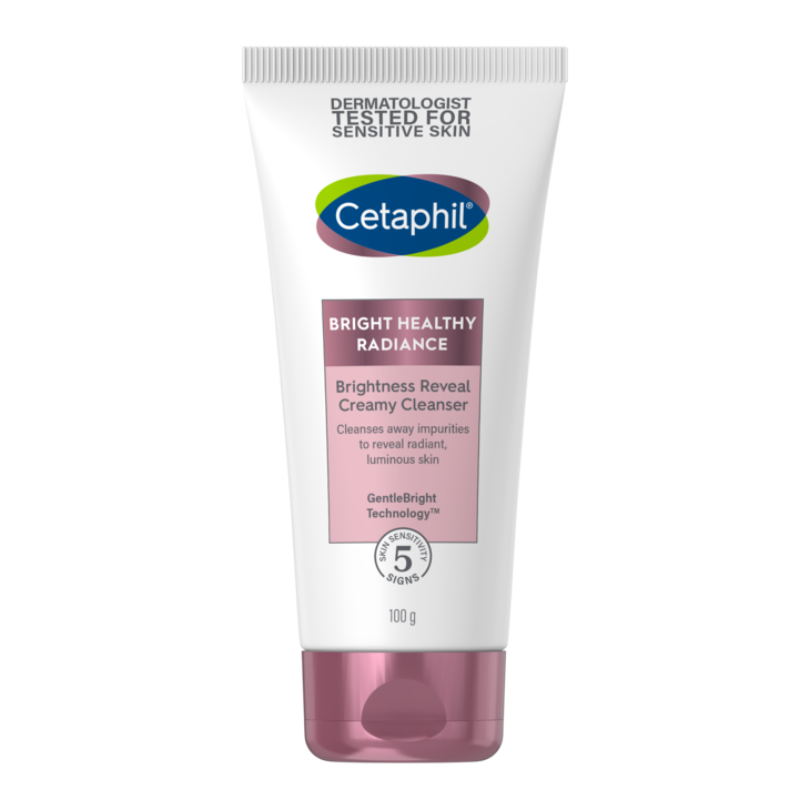 Dưỡng trắng da với Sữa rửa mặt sáng da Bright Healthy Radiance Brightness Reveal Creamy Cleanser.