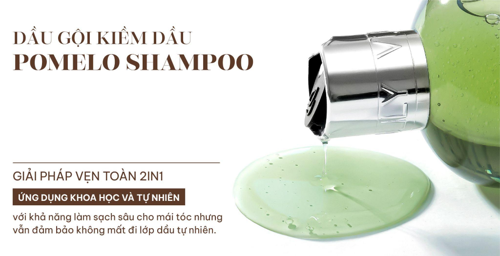 VIJULLY dầu gọi kiềm dầu Pomelo Shampoo