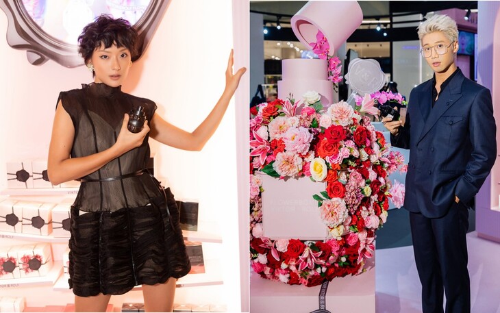 Hồ Thu Anh và Tôn Kinh Lâm cá tính cho Viktor&Rolf