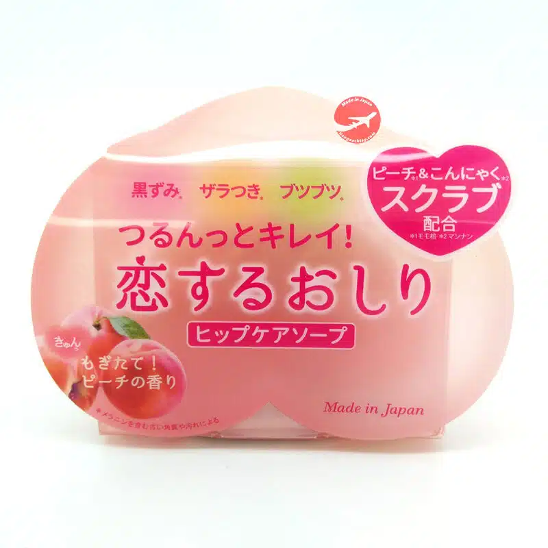 Xà phòng giảm mụn, thâm mông Pelican Hip Care Soap Peach