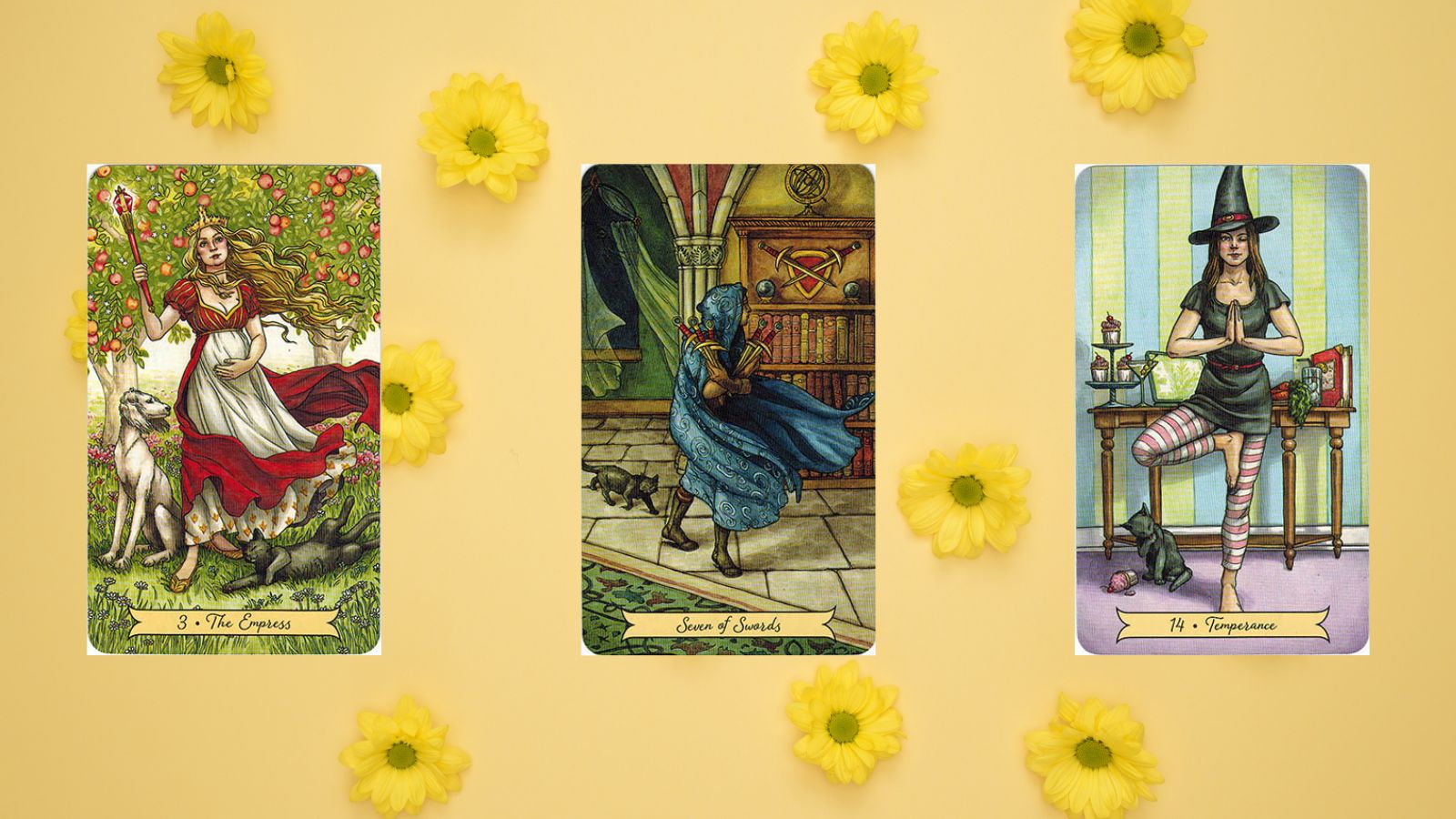 trải bài tarot tuần tụ 1