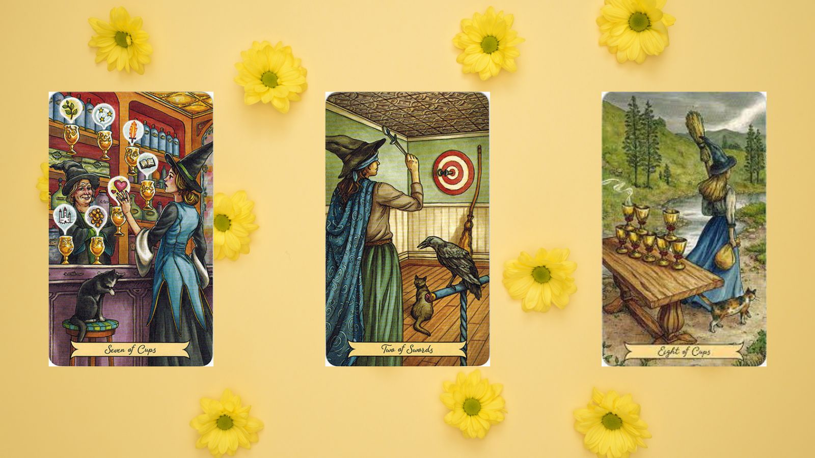 trải bài tarot tụ 2