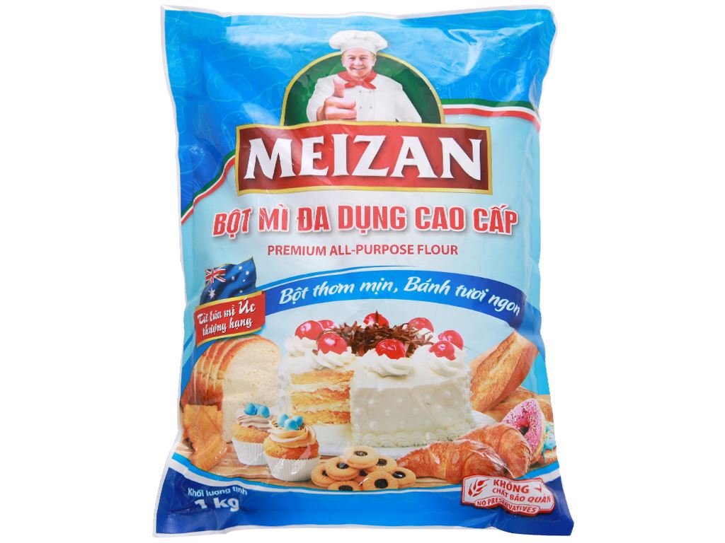 Bột mì đa dụng Meizan bữa sáng