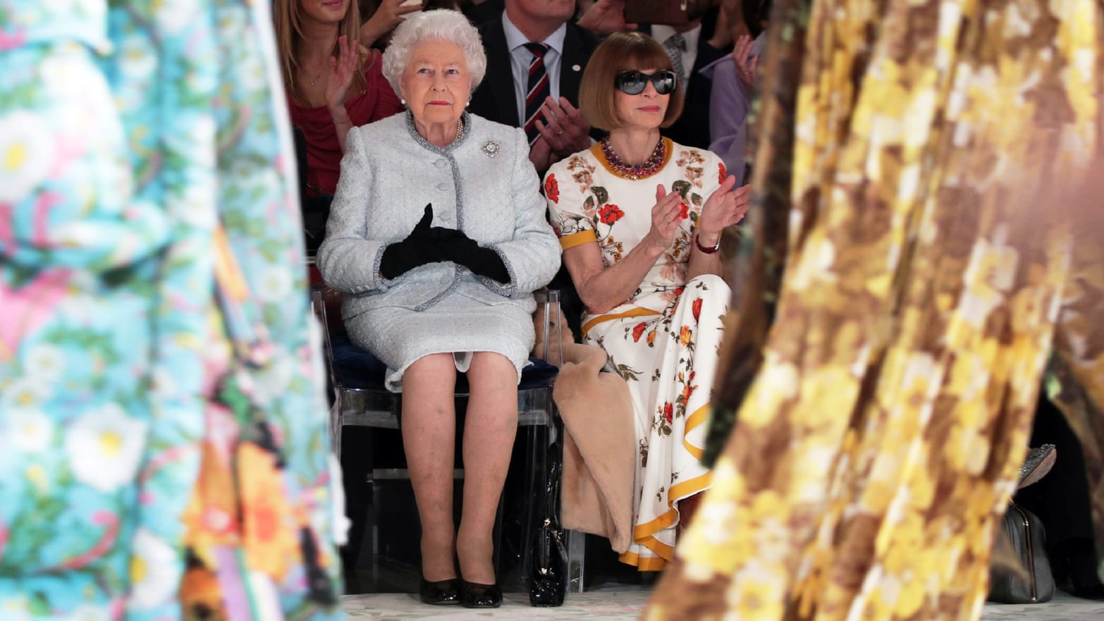 anna wintour queen elizabeth