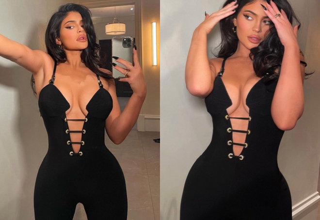 kylie jenner thời trang Versace Xuân-Hè 1992