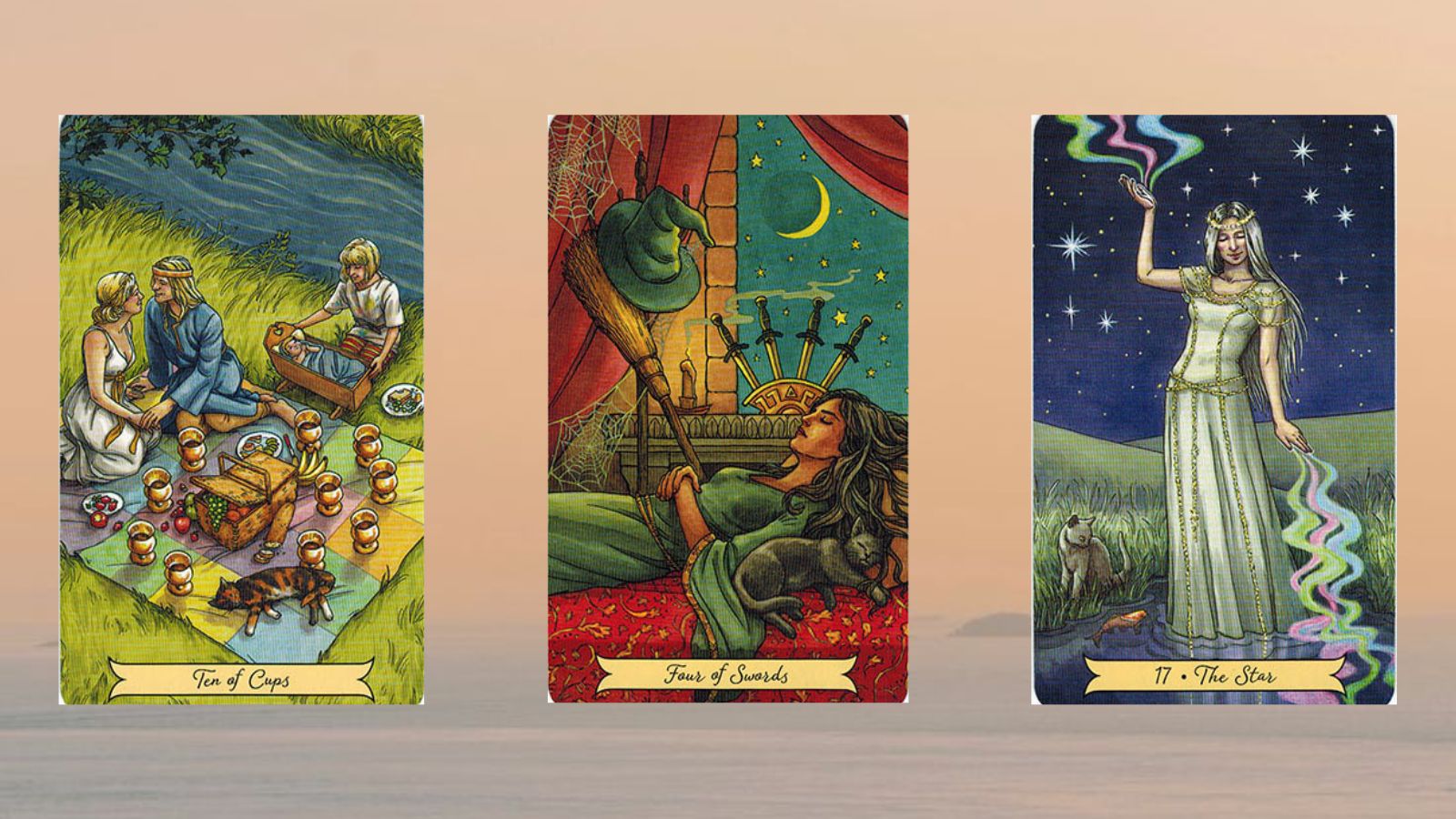 tụ bài tarot 3