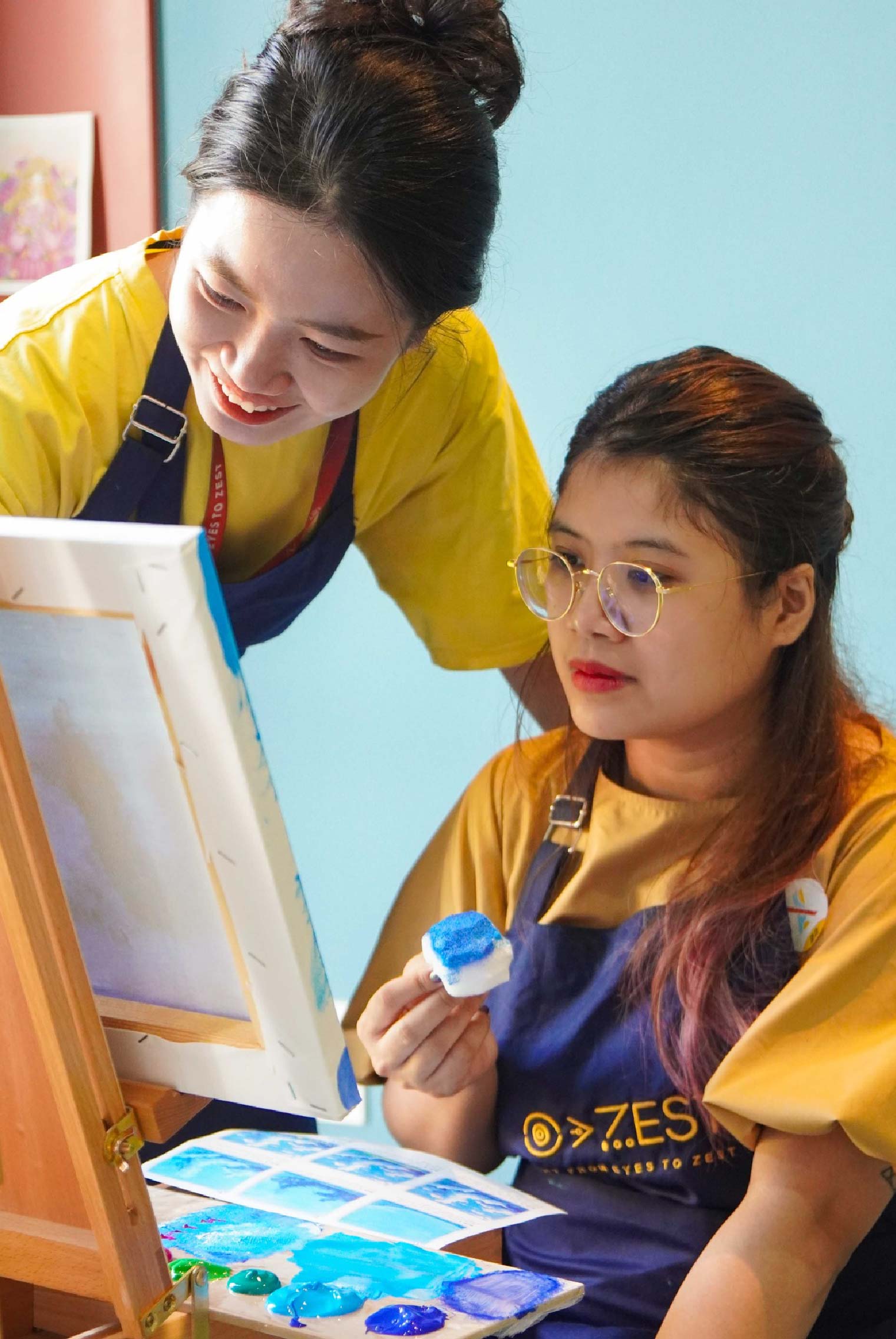 workshop vẽ tranh