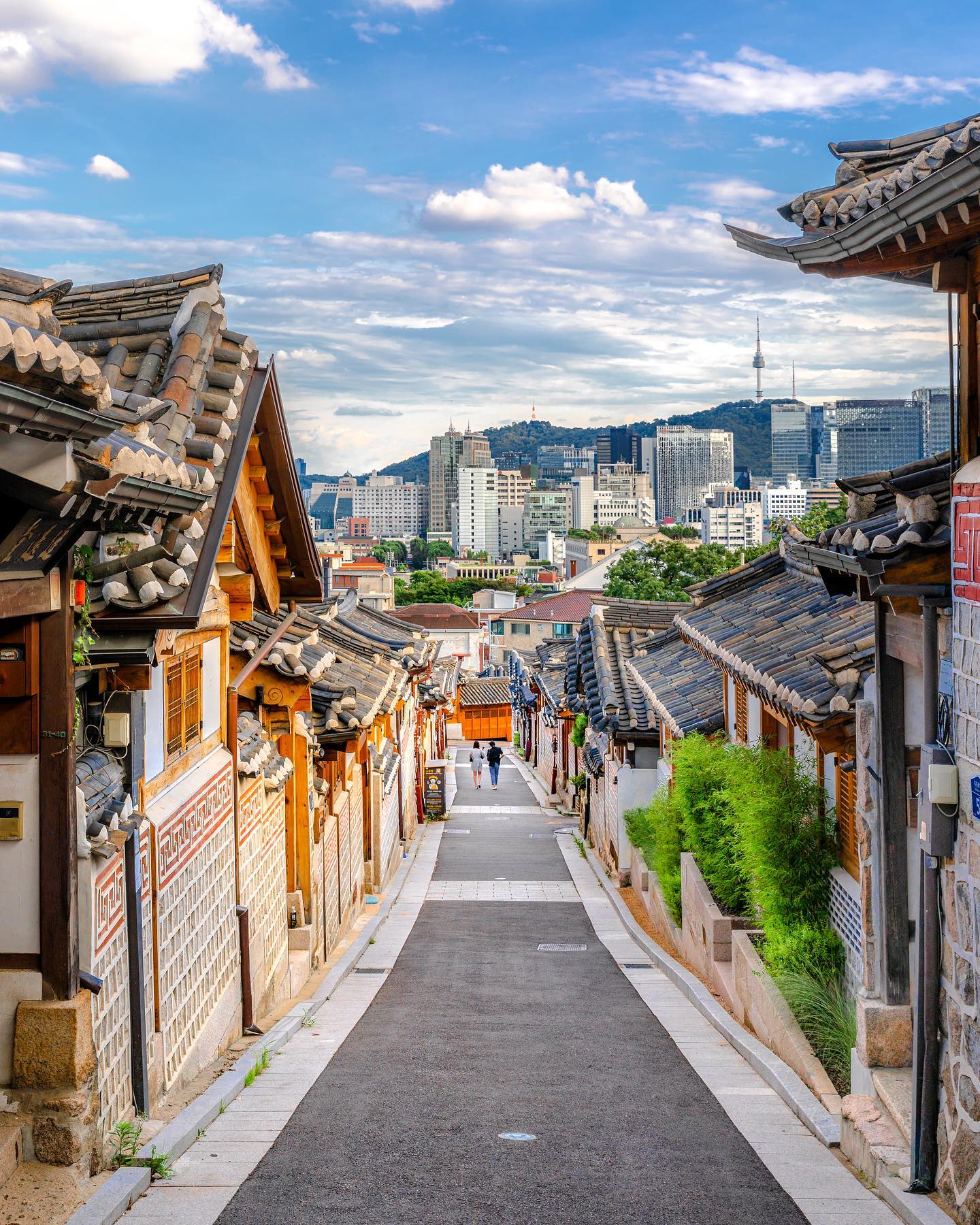 Làng cổ Bukchon Hanok ở Seoul