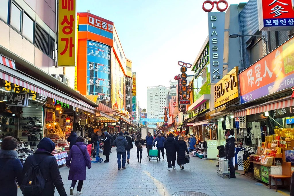 Chợ Namdaemun ở Seoul