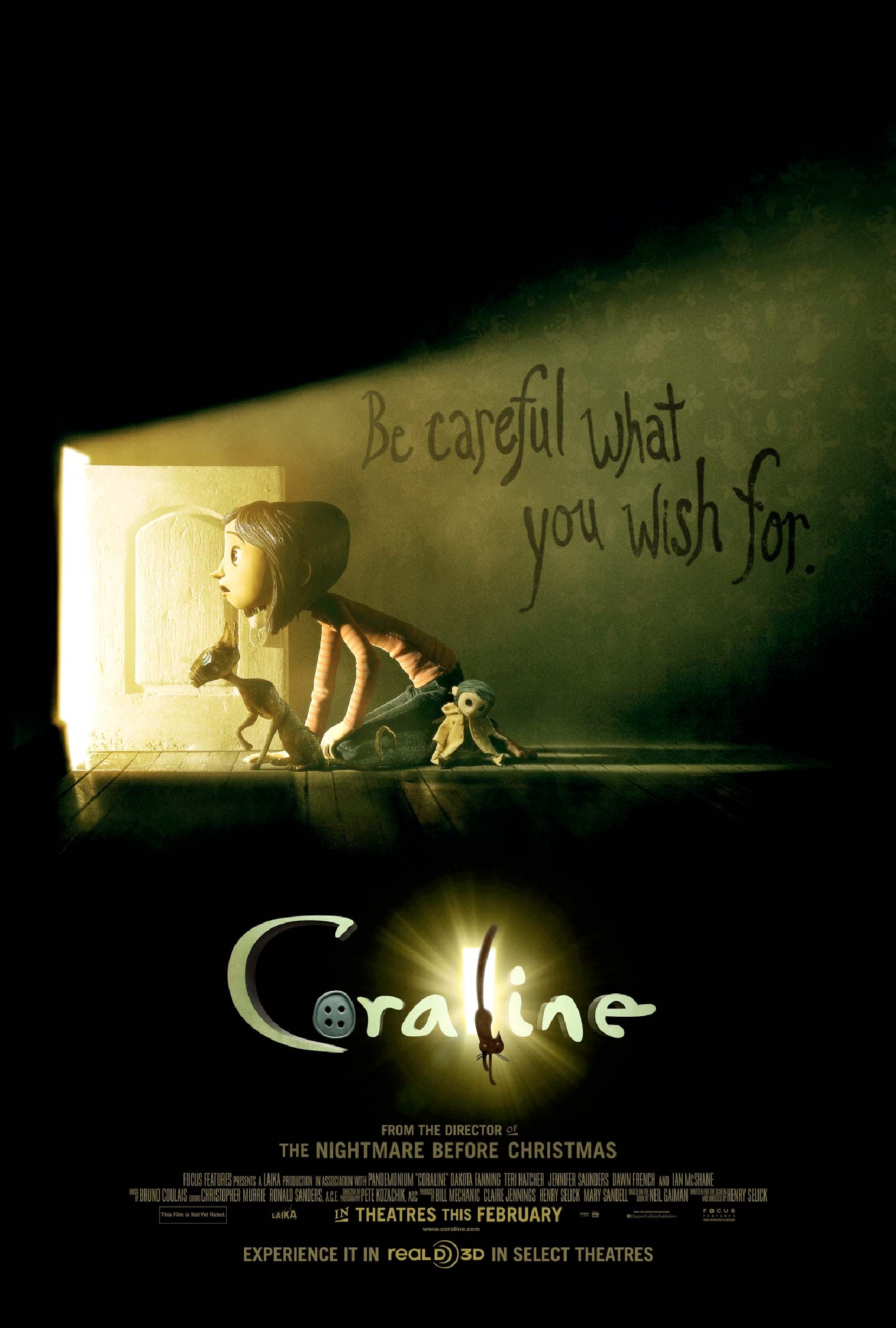 phim hoạt hình stop motion Coraline