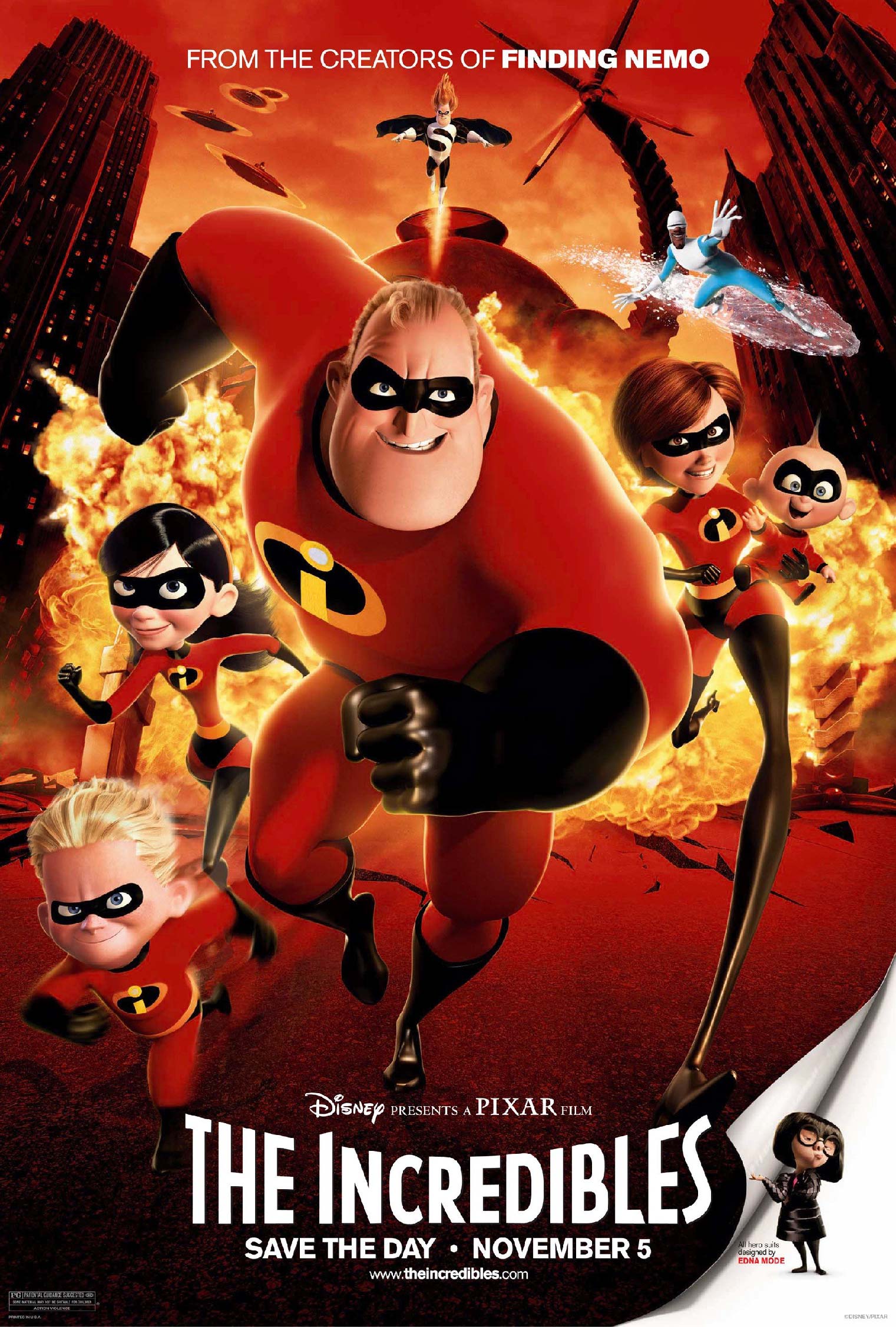 The Incredibles phim gia đình siêu nhân