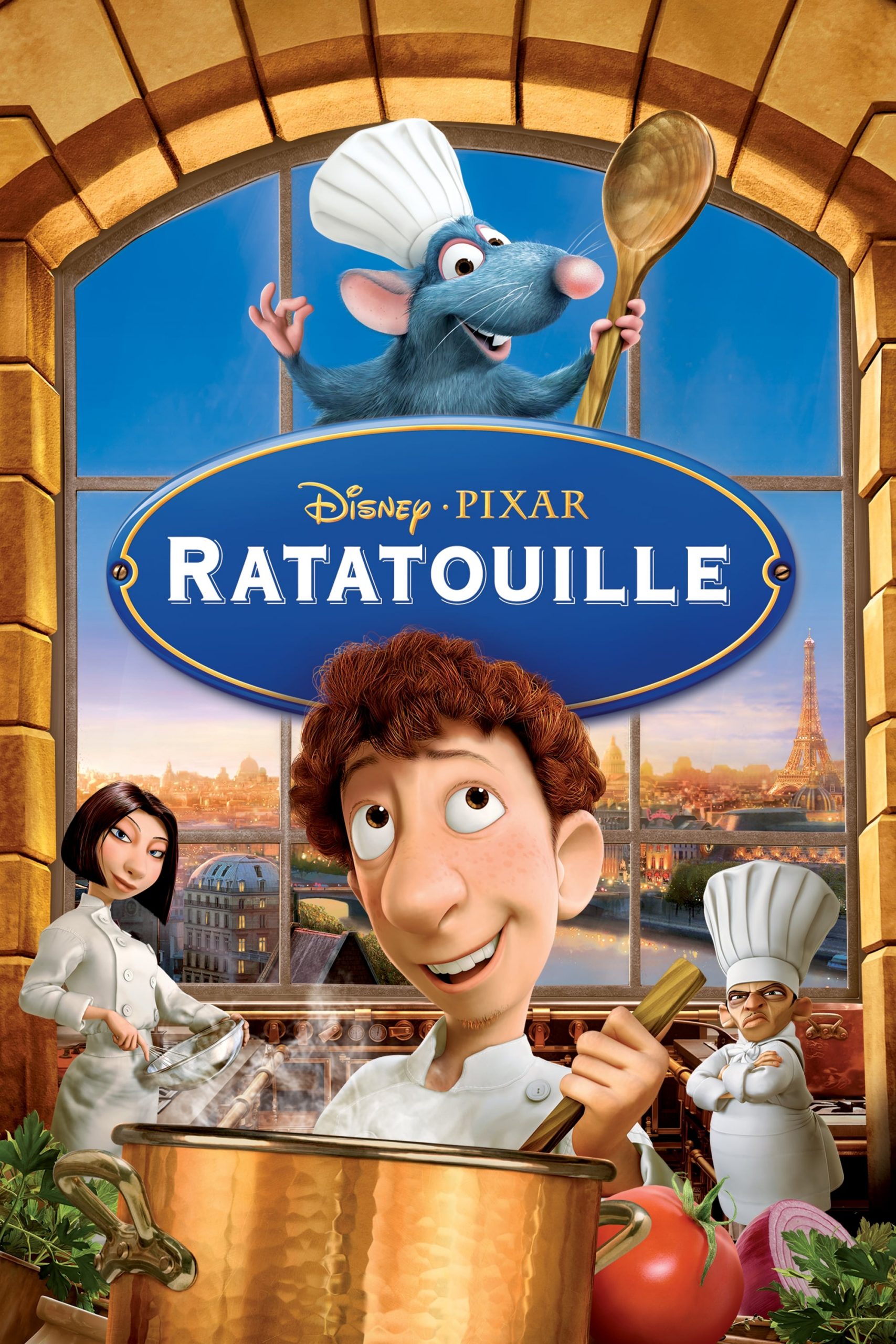 Ratatouille phim hoạt hình chú chuột đầu bếp