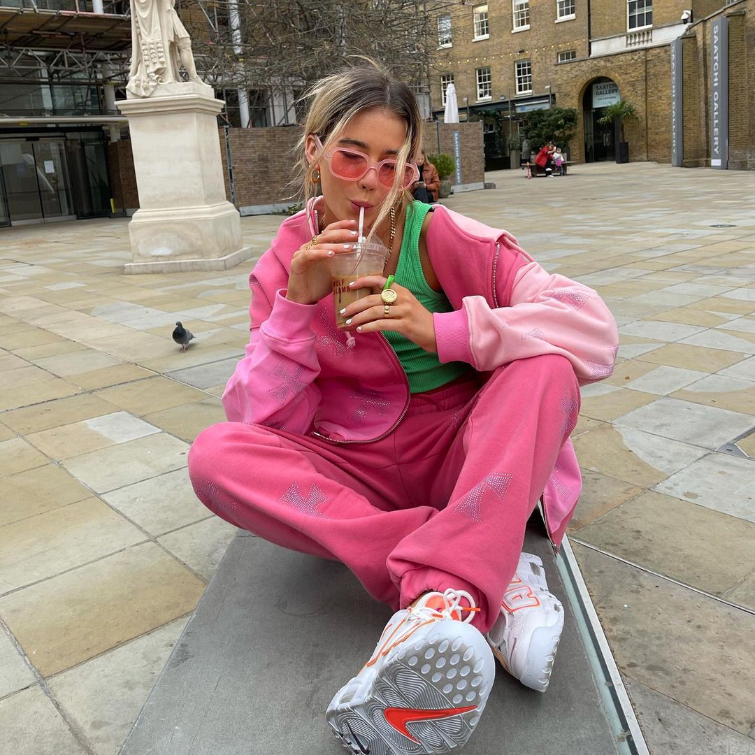 olivianeill diện quần jogger