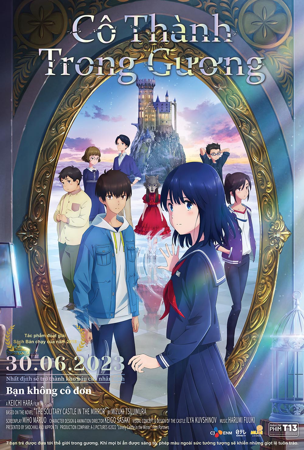Cô Thành Trong Gương phát hành anime movie