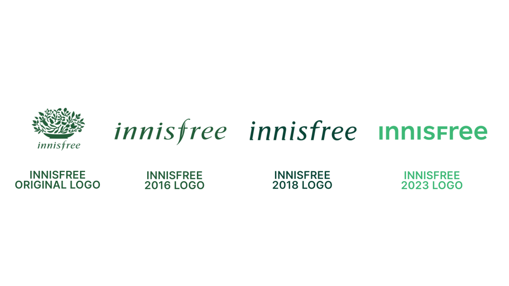 INNISFREE đã thay đổi logo.