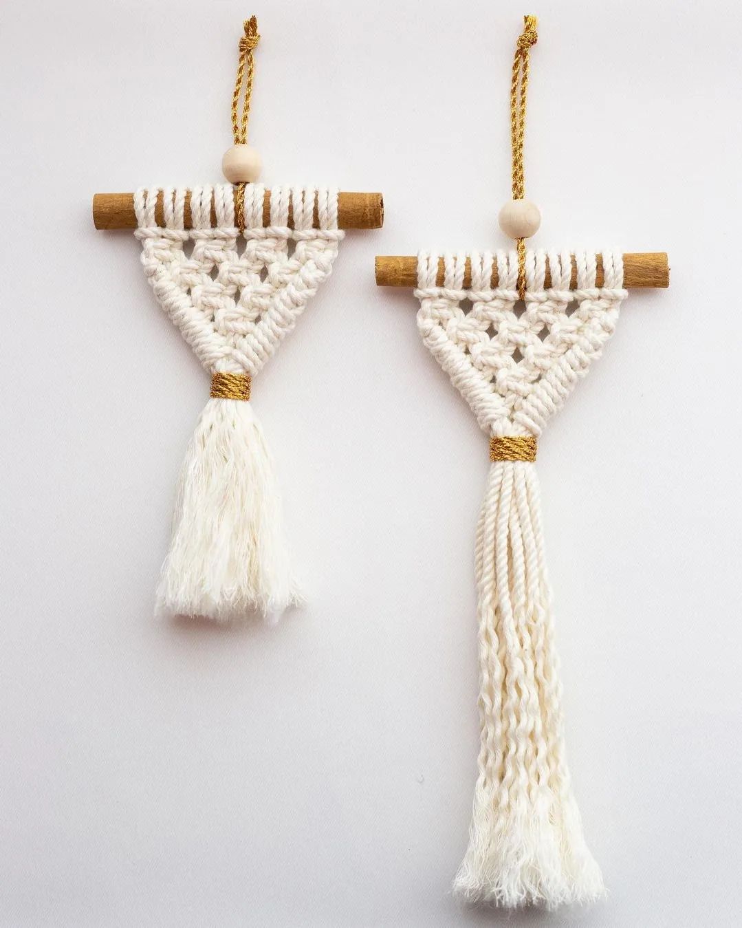 Sản phẩm giải trí thủ công đan macrame