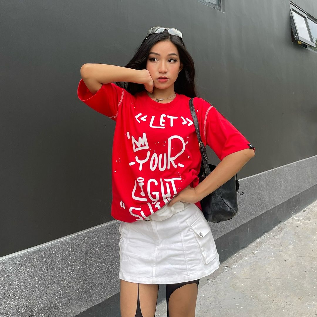 teeworld.fashion áo phông đỏ in hình