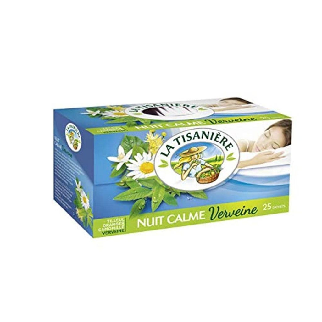 Trà thảo mộc La Tisanière giúp ngủ ngon.